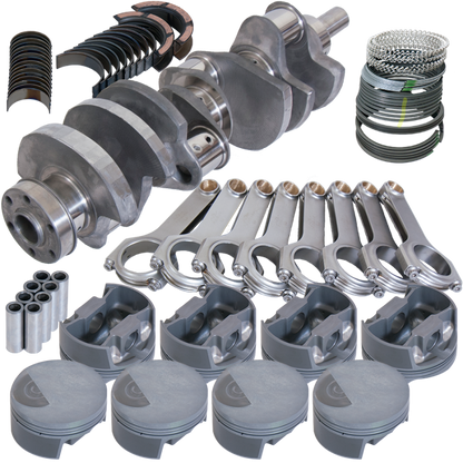 Eagle Ford 351C 4.000in Crank 6.000in H-Beam -3.2cc Flat Top 4.030in Pistons Rotating Assembly