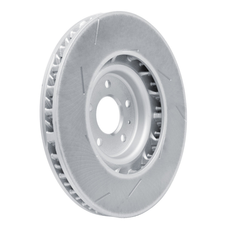 DFC 15-23 Porsche Macan Right Front Slotted Hi-Carbon Alloy Geomet Coated Rotor