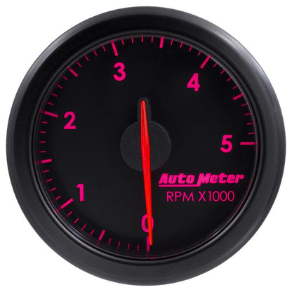 Autometer Airdrive 2-1/6in Tachometer Gauge 0-5K RPM - Black