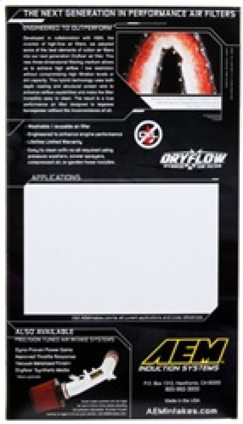 AEM Induction AEM 07-12 Ford Edge/8-12 Taurus 07-12/Lincoln MKZ Air Filter