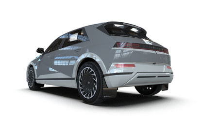 Rally Armor 25-26 Hyundai Ioniq 5 PE Black UR Mud Flap w/Silver Logo
