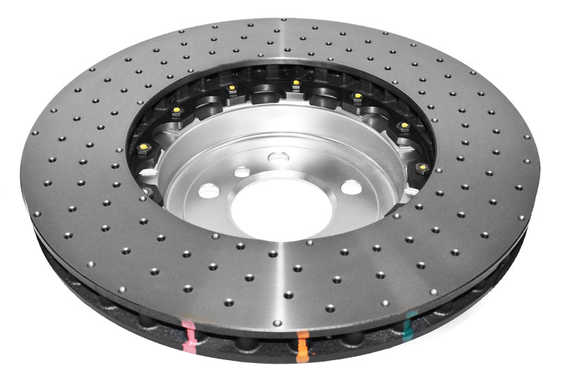 DBA 18-20 BMW M240i xDrive M Perf (w/370mm Front Rotor) Front 5000 Series Drilled Rotor w/Silver Hat