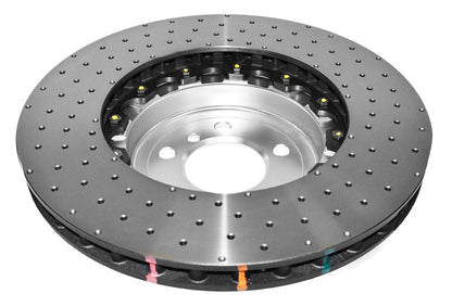 DBA 18-20 BMW M240i xDrive M Perf (w/370mm Front Rotor) Front 5000 Series Drilled Rotor w/Silver Hat