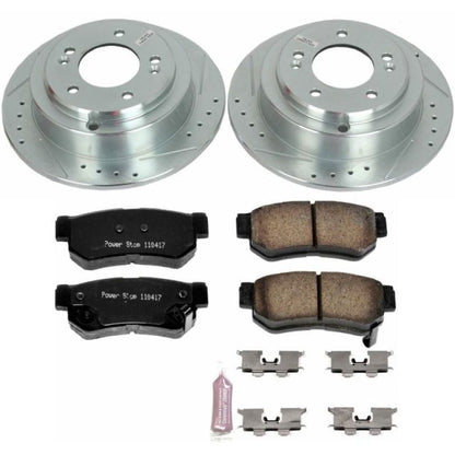 PowerStop Power Stop 04-06 Kia Amanti Rear Z23 Evolution Sport Brake Kit