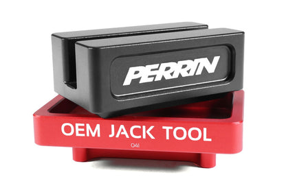 Perrin Performance PERRIN 93-26 Subaru WRX/STI/Impreza/OBXT/LGT & 13-26 BRZ/GR86/Crosstrek Jack Pad Set (5pc) - Black