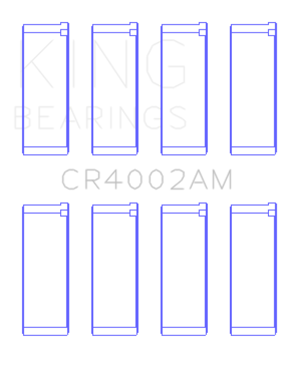 King Engine Bearings King Ford/Kia/Mazda DOHC 16 Valve/SOHC 16 Valve/SOHC 8 Valve (Size +1.5) Rod Bearing Set