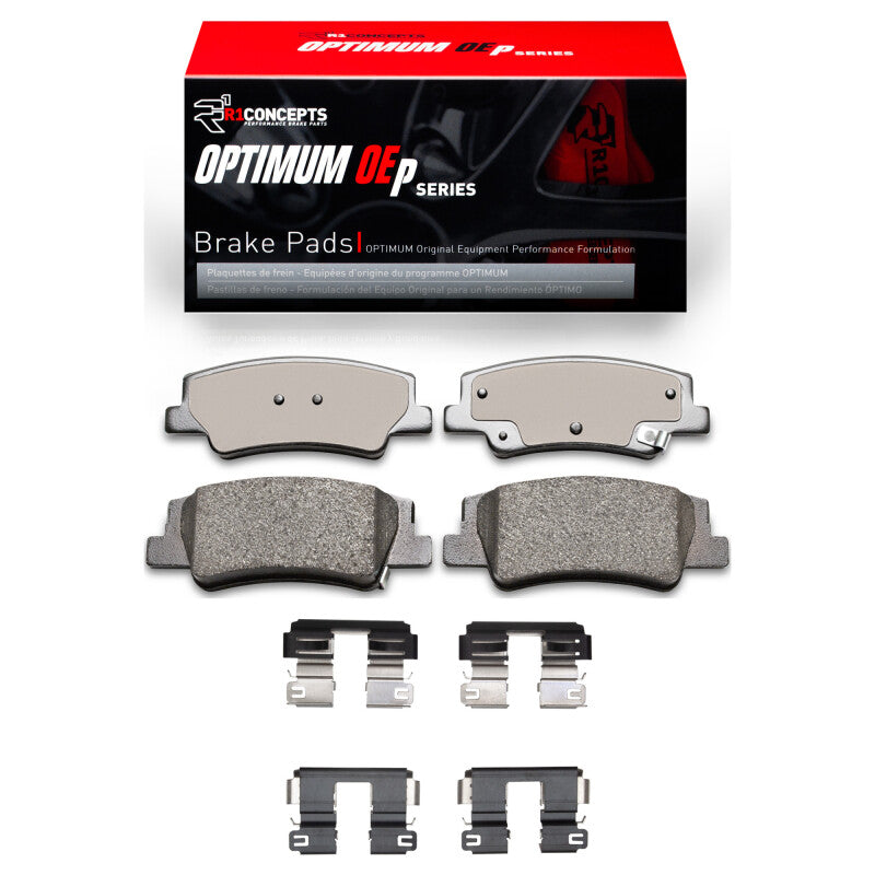 R1 Concepts R1 2020-2025 Hyundai Tucson Rear R1 Optimum OE Pads & Hardware Kit