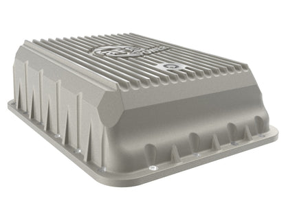 aFe POWER Street Series Transmission Pan Raw w/ Machined Fins RAM 3500 13-24 (AS69RC Transmission)