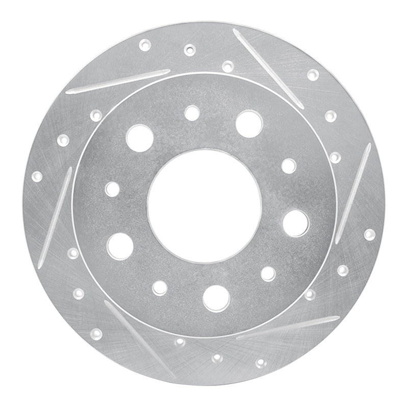 R1 Concepts R1 14-21 Ram Promaster 2500 Rear Right Drilled & Slotted Silver Brake Rotor