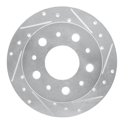 R1 Concepts R1 14-21 Ram Promaster 2500 Rear Right Drilled & Slotted Silver Brake Rotor