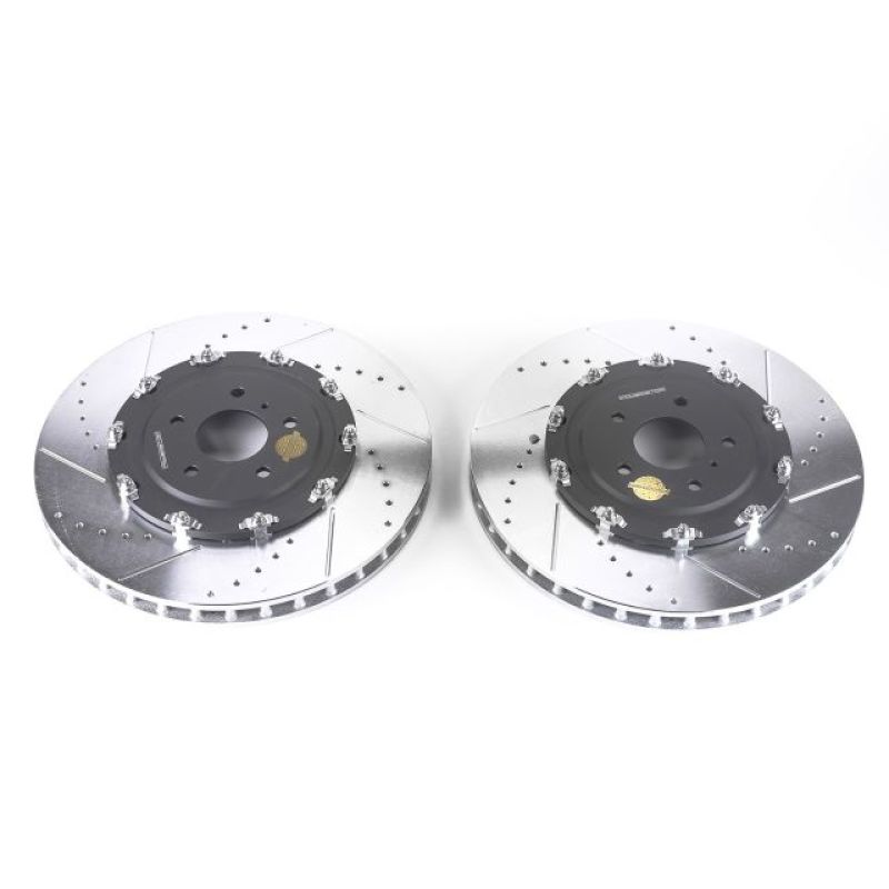 PowerStop Power Stop 09-11 Nissan GT-R Front Evolution Drilled & Slotted Rotors - Pair