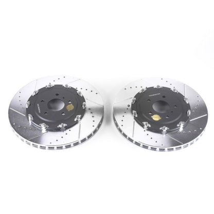 PowerStop Power Stop 09-11 Nissan GT-R Front Evolution Drilled & Slotted Rotors - Pair