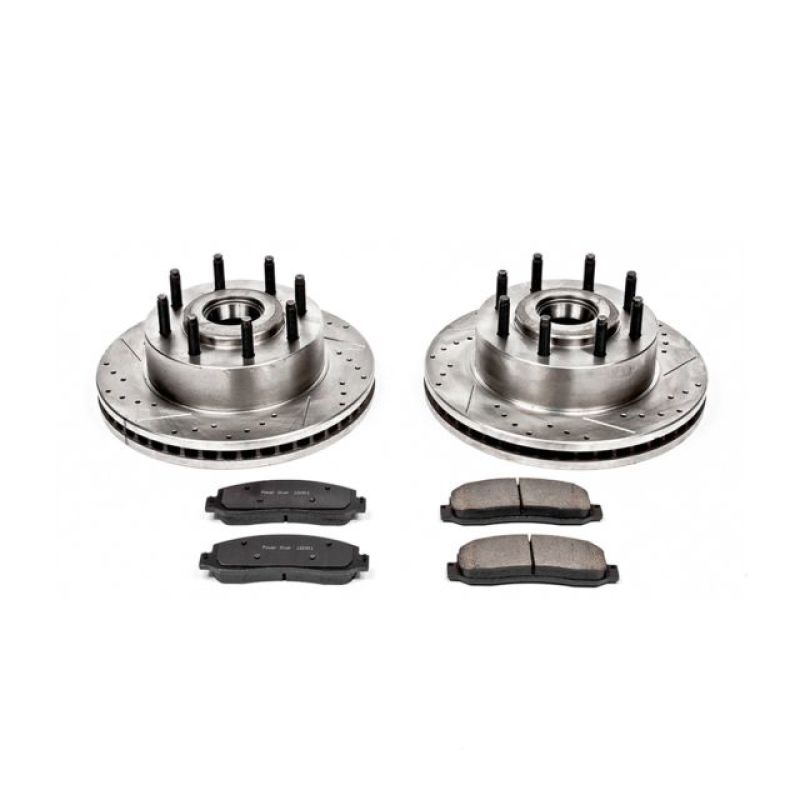 PowerStop Power Stop 07-10 Ford F-350 Super Duty Front Z23 Evolution Brake Kit