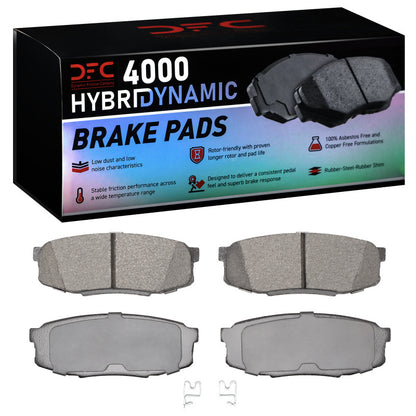 DFC 07-22 Toyota Tundra Rear 4000 Hybridynamic Brake Pads