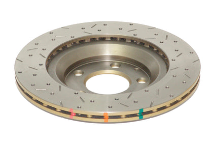 DBA 03-10 RX-8 Std Suspension / Sport Suspension Rear Drilled & Slotted 4000 Series Rotor