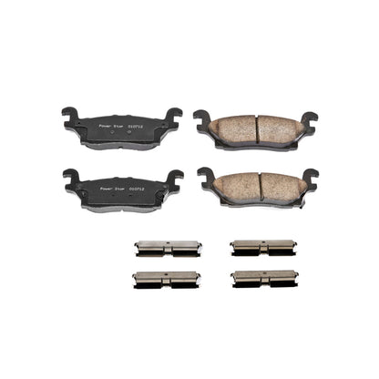 PowerStop Power Stop 06-10 Hummer H3 Rear Z17 Evolution Ceramic Brake Pads w/Hardware