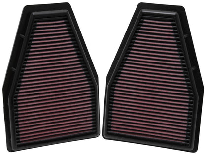 K&N Engineering K&N Replacement Air Filter 12-13 Porsche 911 3.4L / 12 911 3.8L / 13 911 3.6L / 13 911 Carrera 3.8L