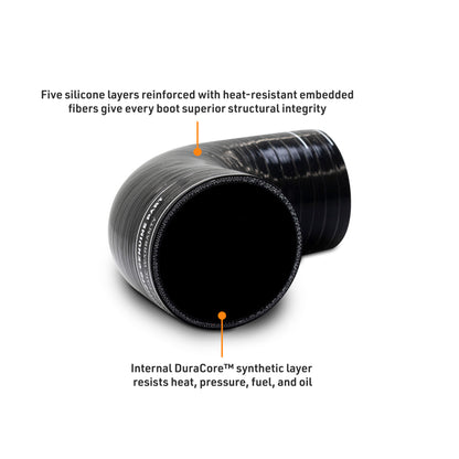 Mishimoto Duracore 4in 90 Degree Coupler