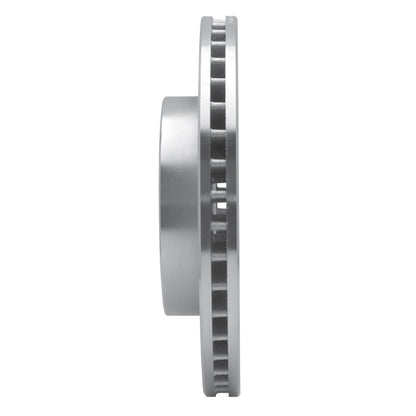 R1 Concepts R1 91-96 Toyota Previa Front Right Drilled & Slotted Silver Brake Rotor