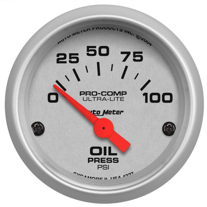 Autometer Ultra-Lite 70-72 Chevelle/ El Camino/ Malibu Dash Kit 6pc Tach/ MPH/ Fuel/ Oil/ WTMP/ Volt
