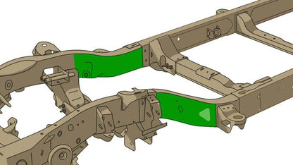 Rustbuster Front Frame Section Left Side