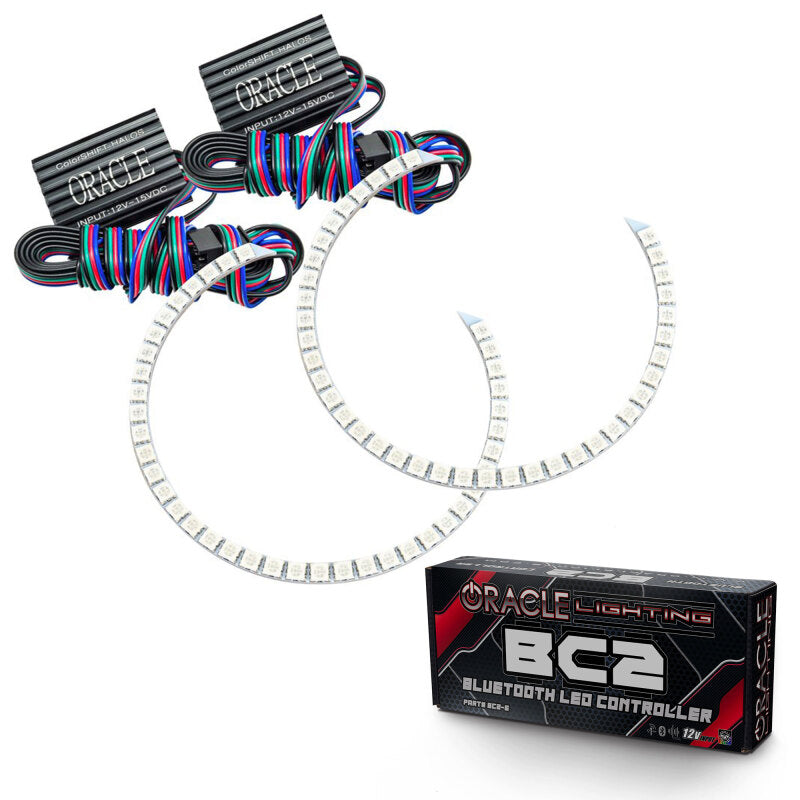 ORACLE Lighting Oracle Honda Civic Sedan 06-11 Halo Kit - ColorSHIFT w/ BC1 Controller