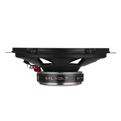 DS18 5x7in 120 Watts RMS 3 ohm 2-Way Coaxial Speakers And Component System w/ Fiberglass Cone