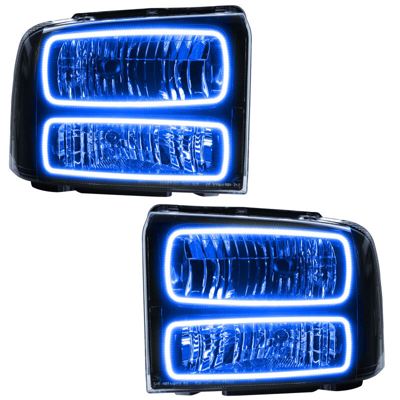 ORACLE Lighting Oracle 05-07 Ford F-250/350 SMD HL - Black - ColorSHIFT w/ Simple Controller
