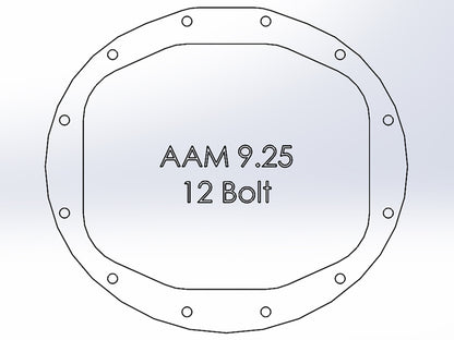 aFe Power Front/Rear Diff Cover Kit w/ Oil 19-25 Dodge L6 Trucks (AAM 9.25-12 & AAM 11.5/12-14)