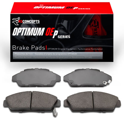 R1 Concepts R1 90-93 Honda Accord Coupe Front R1 Optimum OE Brake Pads
