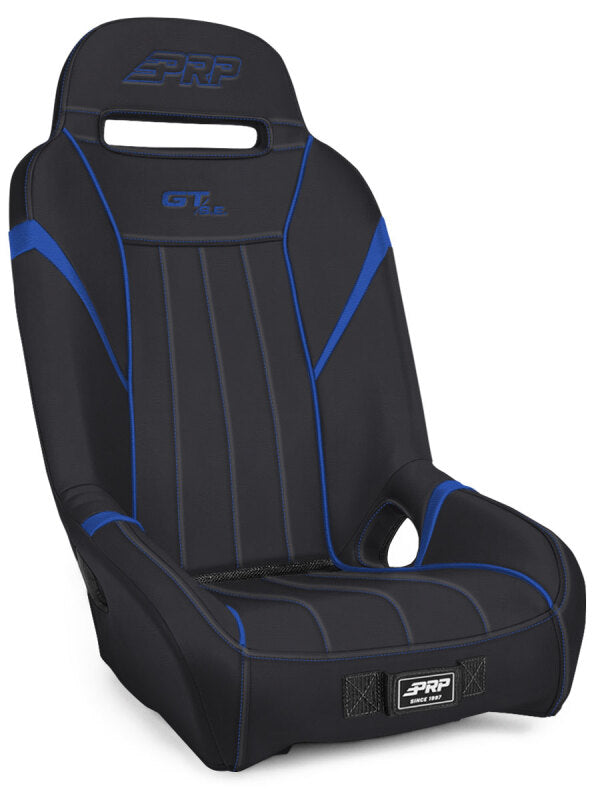 PRP Seats PRP Polaris RZR PRO XP/PRO R/Turbo R GT/S.E. Suspension Seat- Black/Blue