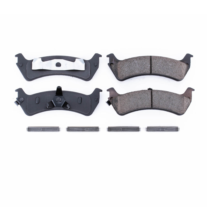 PowerStop Power Stop 95-01 Ford Explorer Rear Z17 Evolution Ceramic Brake Pads w/Hardware