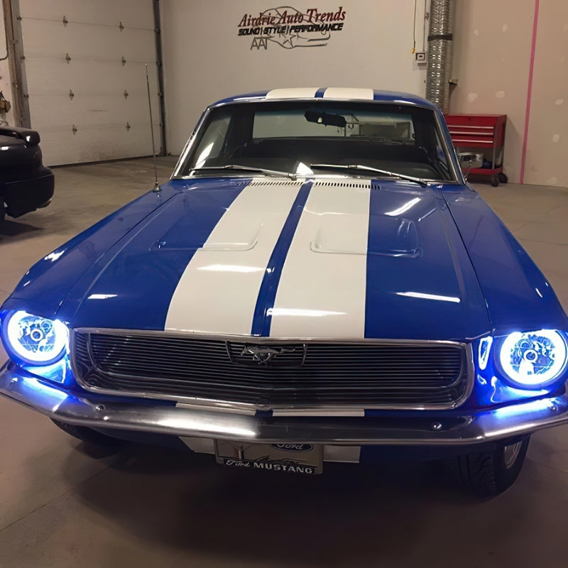 ORACLE Lighting Oracle Pre-Installed Lights 7 IN. Sealed Beam - ColorSHIFT Halo