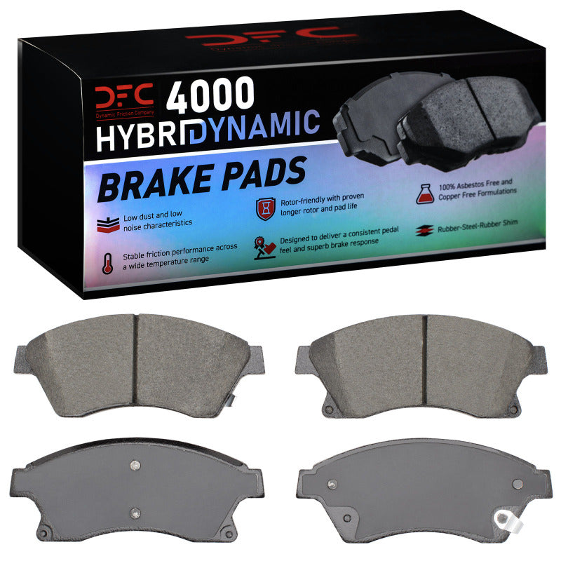 DFC 11-17 Chevrolet Sonic Front 4000 Hybridynamic Brake Pads