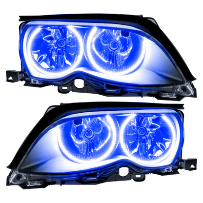 ORACLE Lighting Oracle 02-05 BMW 3 Series SMD HL - Black - ColorSHIFT w/ Simple Controller