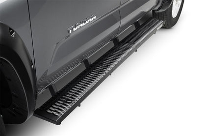 N-Fab Growler Fleet 07-19 Toyota Tundra Quad Cab - Cab Length - Tex. Black
