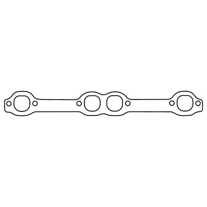 Cometic Gasket Cometic Chevy Gen1 Small Block V8 .064in AM Exhaust Gskt Set-1.500in x 1.470in Ports-18 Degree Head