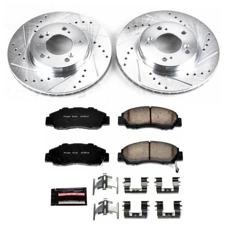 PowerStop Power Stop 97-01 Acura Integra Front Z23 Evolution Sport Brake Kit
