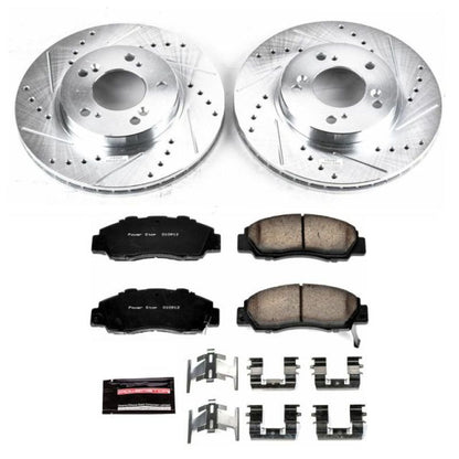 PowerStop Power Stop 97-01 Acura Integra Front Z23 Evolution Sport Brake Kit