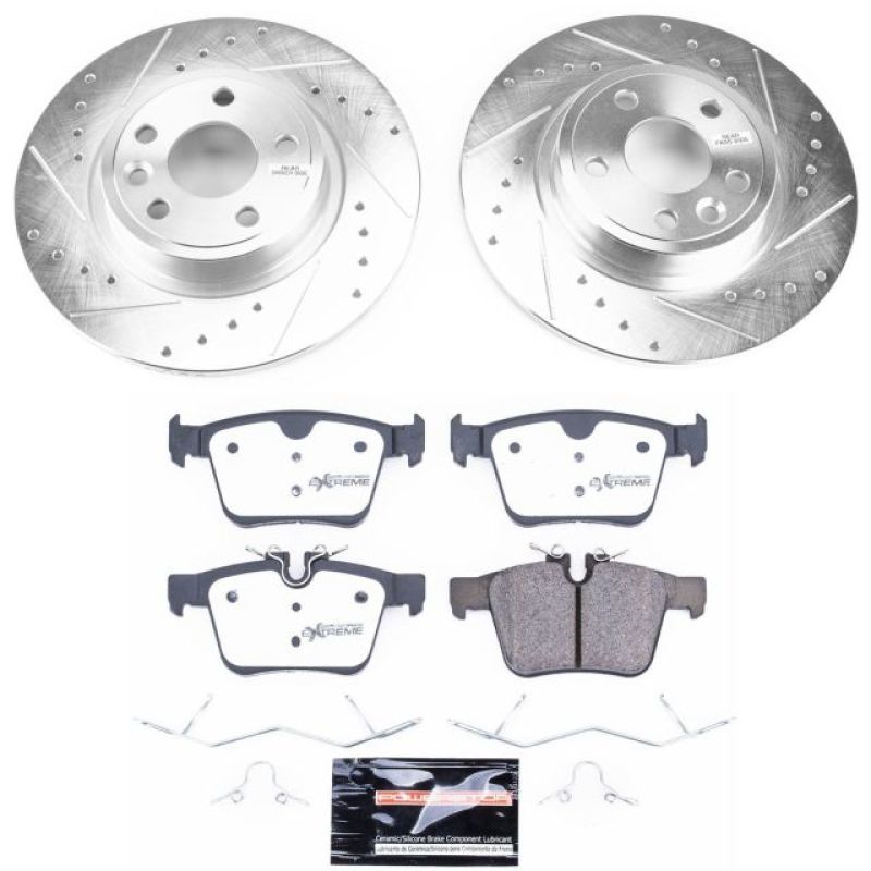 PowerStop Power Stop 2018 Jaguar E-Pace Rear Z36 Truck & Tow Brake Kit