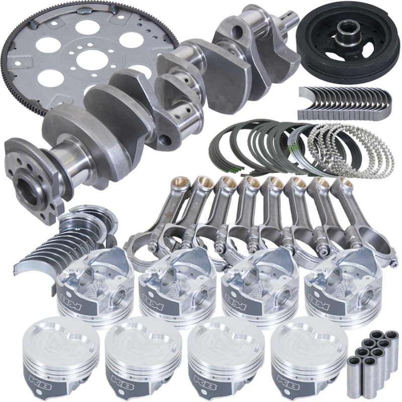 Eagle Chevy 400 3.750in Crank 5.700in I-Beam Rods -30cc 4.165in Pistons Balanced Assembly