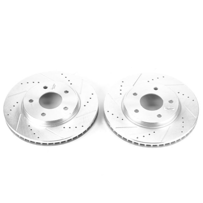 PowerStop Power Stop 15-18 Chevrolet City Express Front Evolution Drilled & Slotted Rotors - Pair