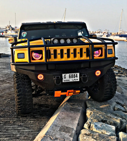 ORACLE Lighting Oracle Hummer H2 03-10 LED Fog Halo Kit - White