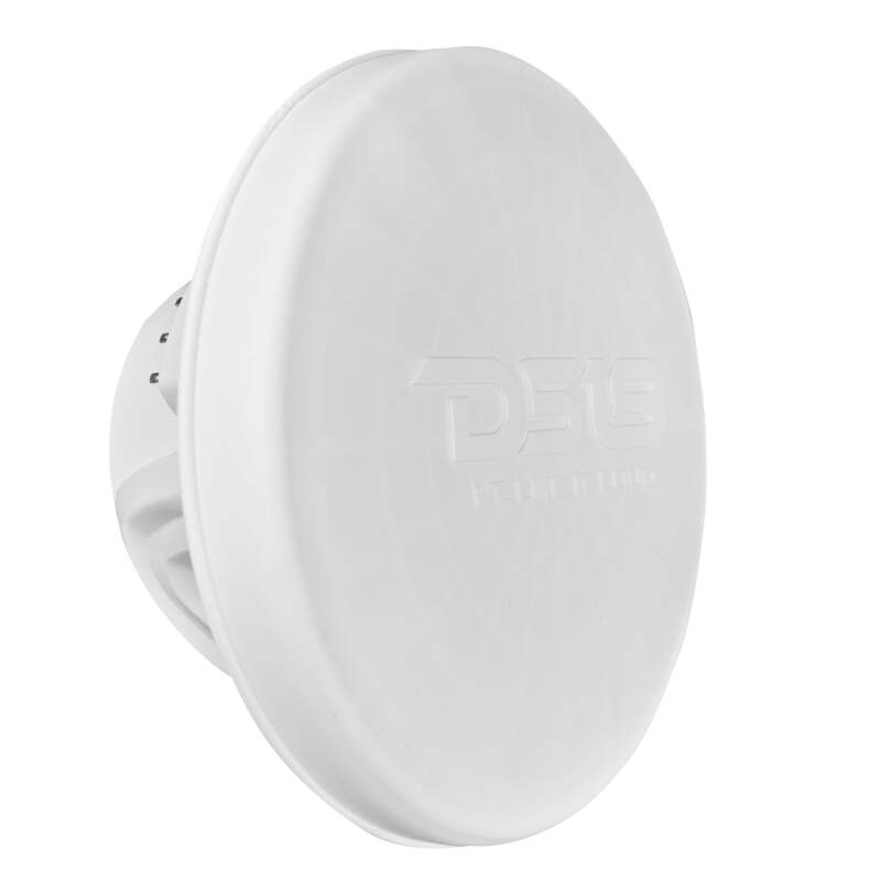 DS18 NXL-M Series Speaker w/ RGB LED Lights 8in 2-Way 125 Watts RMS 4 ohm White w/ Cover