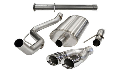 CORSA Performance Corsa 2011-2014 Ford F-150 Raptor 6.2L V8 133in Wheelbase Polished Xtreme Cat-Back Exhaust