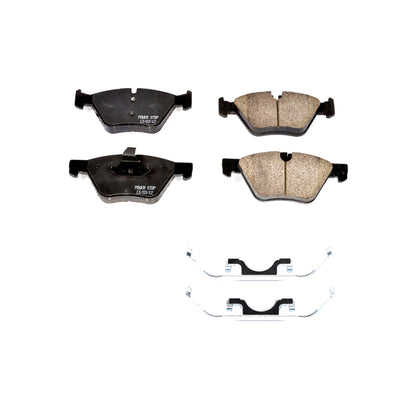 PowerStop Power Stop 2005 Jaguar Vanden Plas Front Z17 Evolution Ceramic Brake Pads w/Hardware