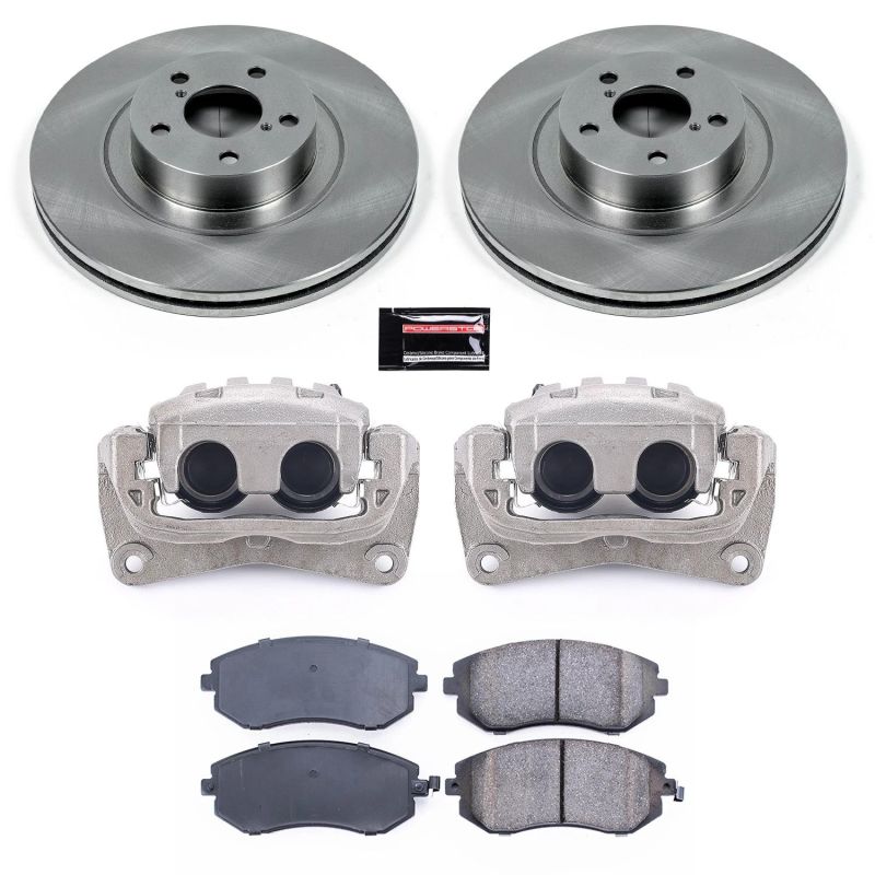 PowerStop Power Stop 04-06 Subaru Baja Front Autospecialty Brake Kit w/Calipers