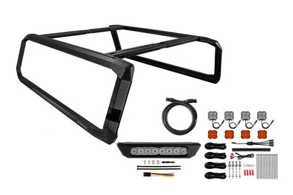 Diode Dynamics 04-25 Chevrolet Colorado/ GMC Canyon/ Toyota Tacoma IBEX A1 Bed Rack - Short Bed