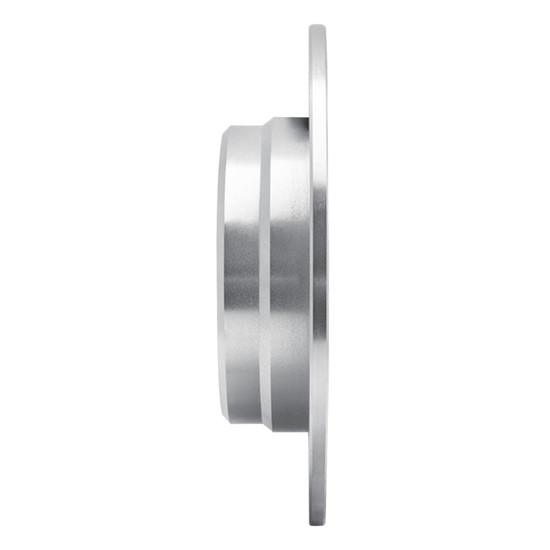 R1 Concepts R1 89-95 BMW 525I (USA/Canada) Rear Right Drilled & Slotted Silver Brake Rotor