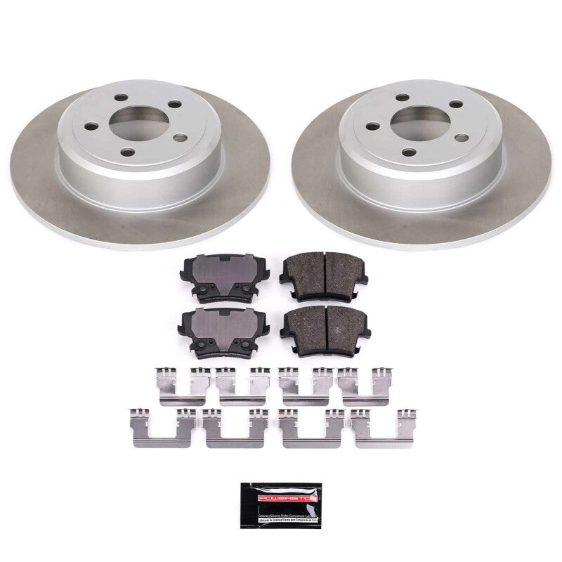 PowerStop Power Stop 05-08 Dodge Magnum Rear Semi-Coated Rotor Kit
